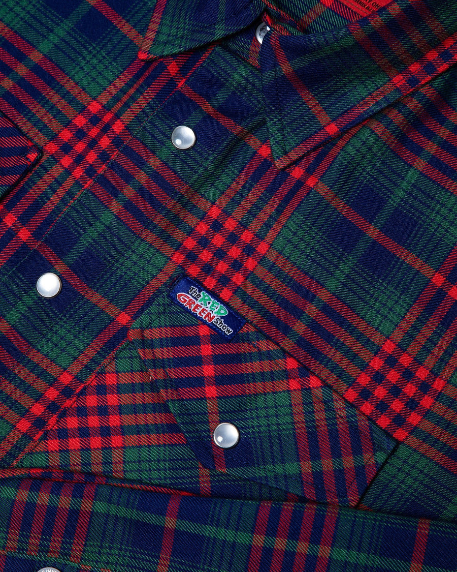 2024 RED GREEN FLANNEL