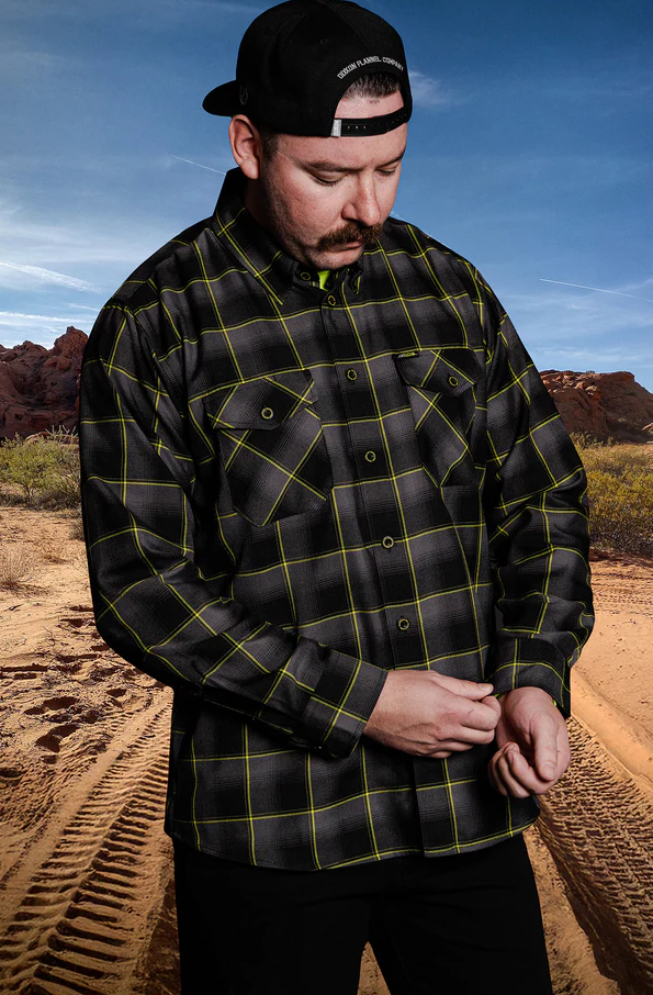 ADS RACING SHOCKS FLANNEL - MENS