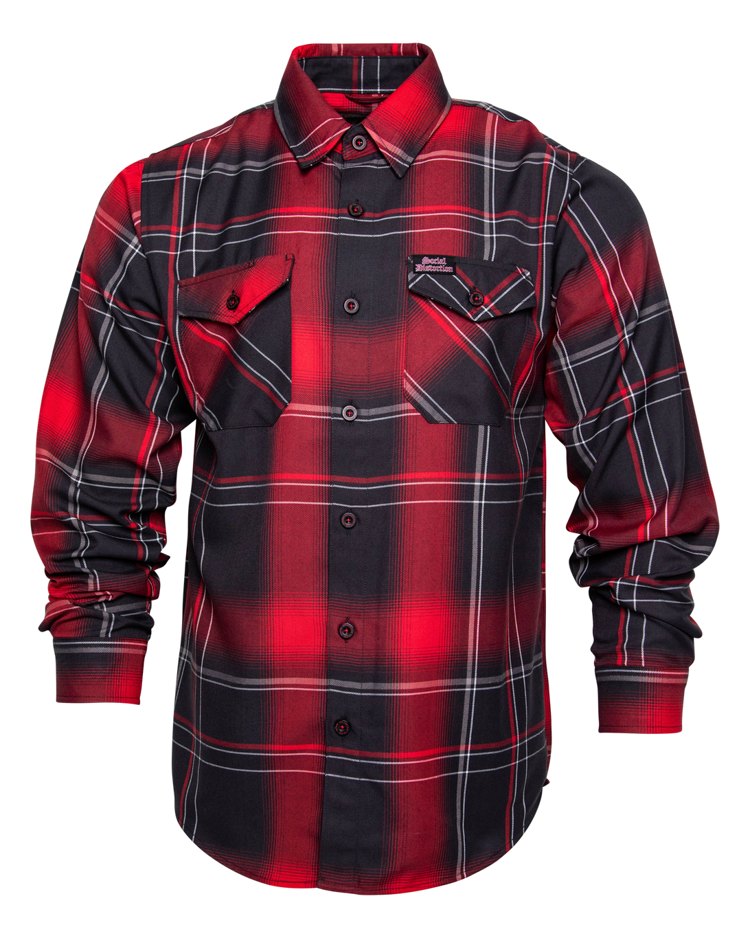 SOCIAL DISTORTION PRISON BOUND FLANNEL - MENS