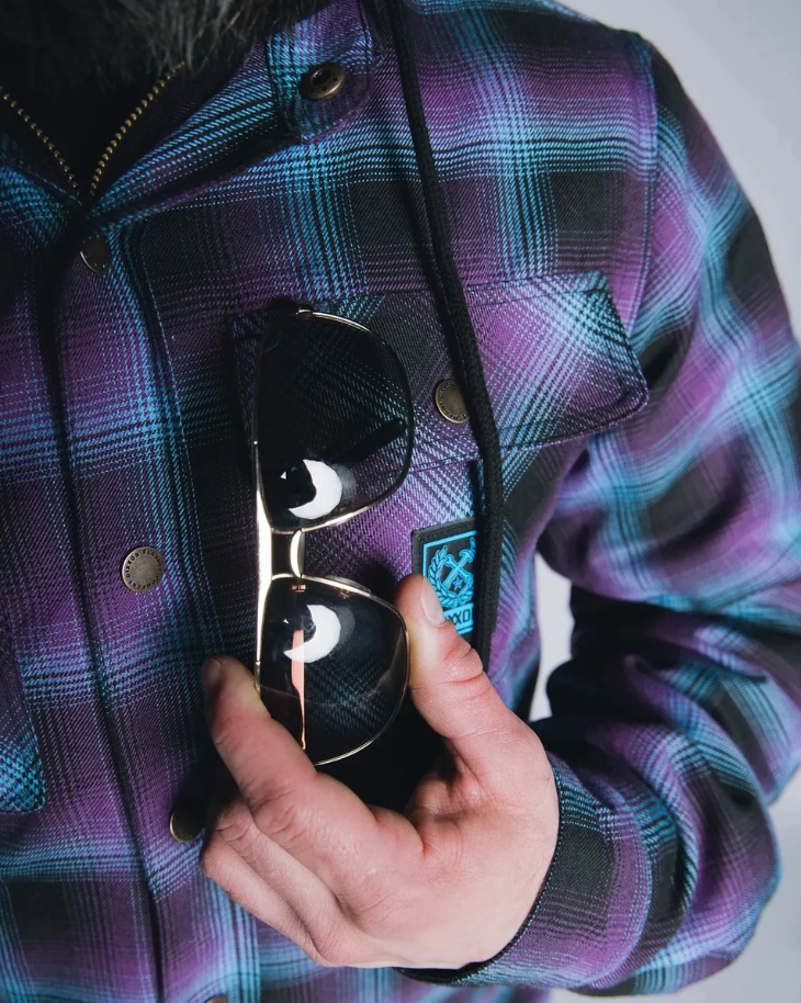 MYSTIC HOODED FLANNEL JACKET - MENS