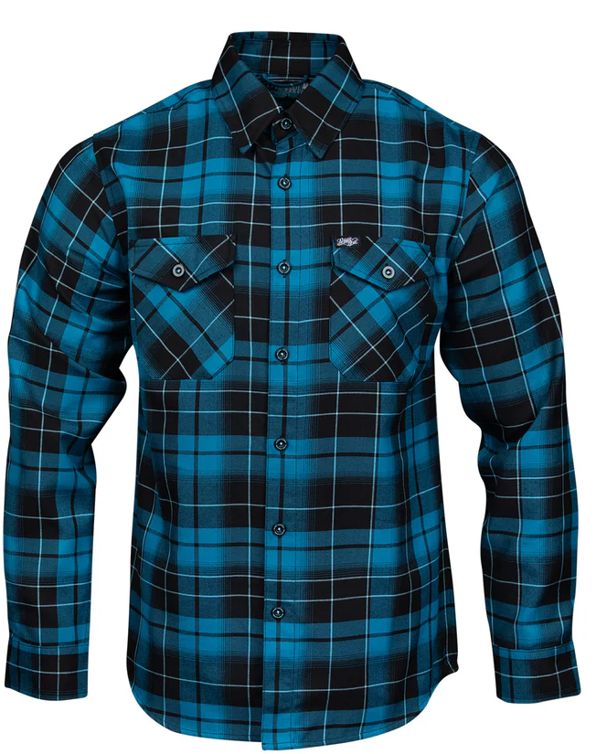 PARKWAY DRIVE 'DEEP BLUE' FLANNEL - MENS