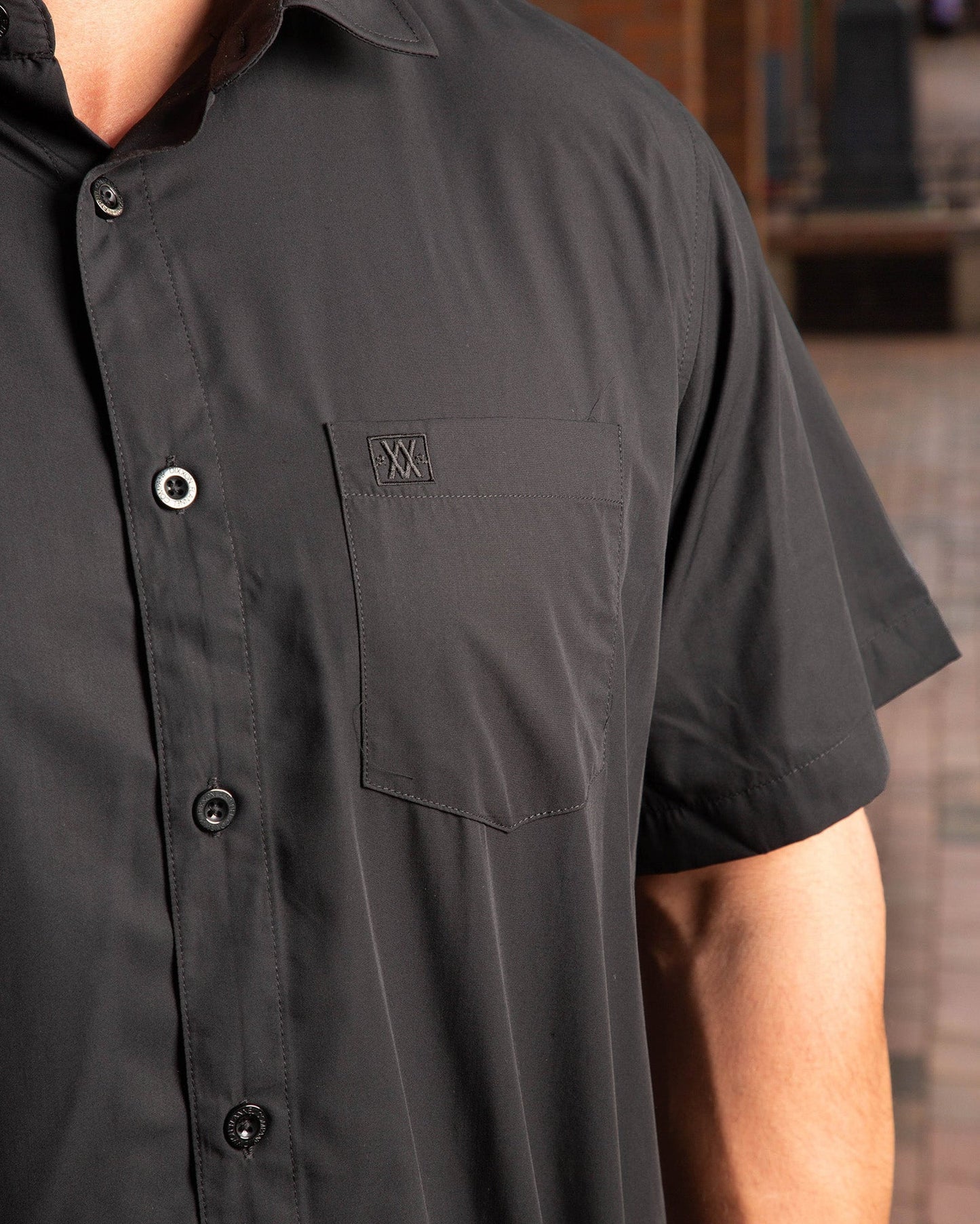 Solid Bamboo Short Sleeve 2.0 - Black