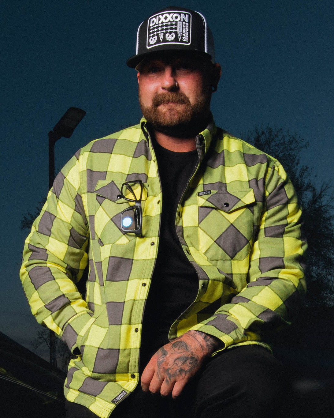 DEFENDER REVERSIBLE FLANNEL JACKET