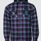 MYSTIC HOODED FLANNEL JACKET - MENS