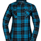 PARKWAY DRIVE 'DEEP BLUE' FLANNEL - WOMENS