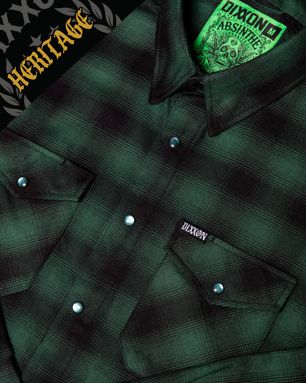 ABSINTHE HERITAGE FLANNEL