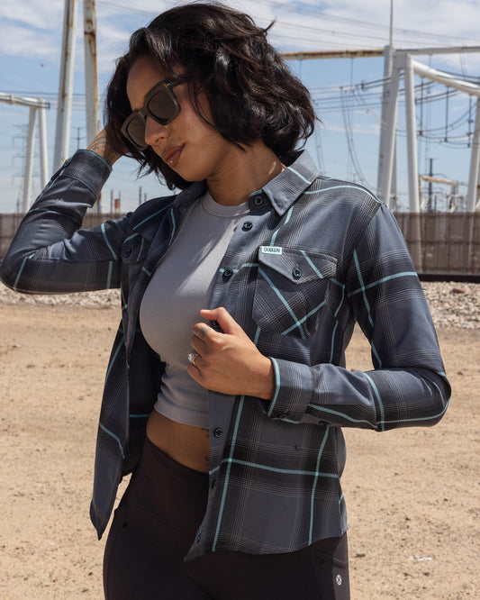 THE POWERLINE FLANNEL - WOMENS