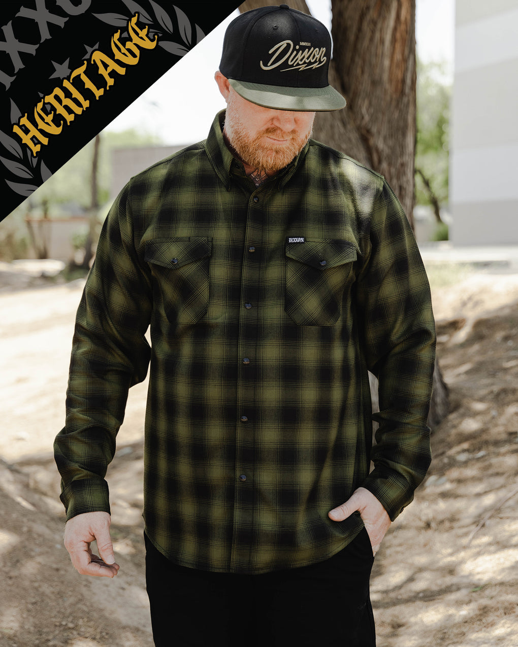 LONE WOLF HERITAGE FLANNEL