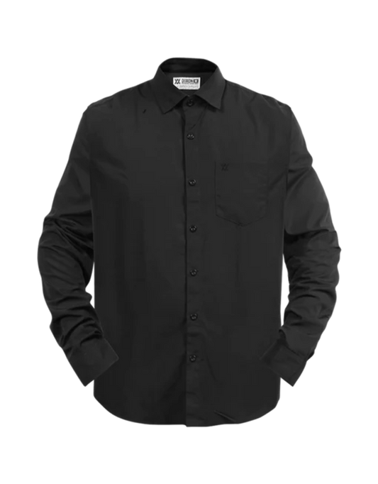 MENS BAMBOO 2.0 LONG SLEEVE (BLACK)