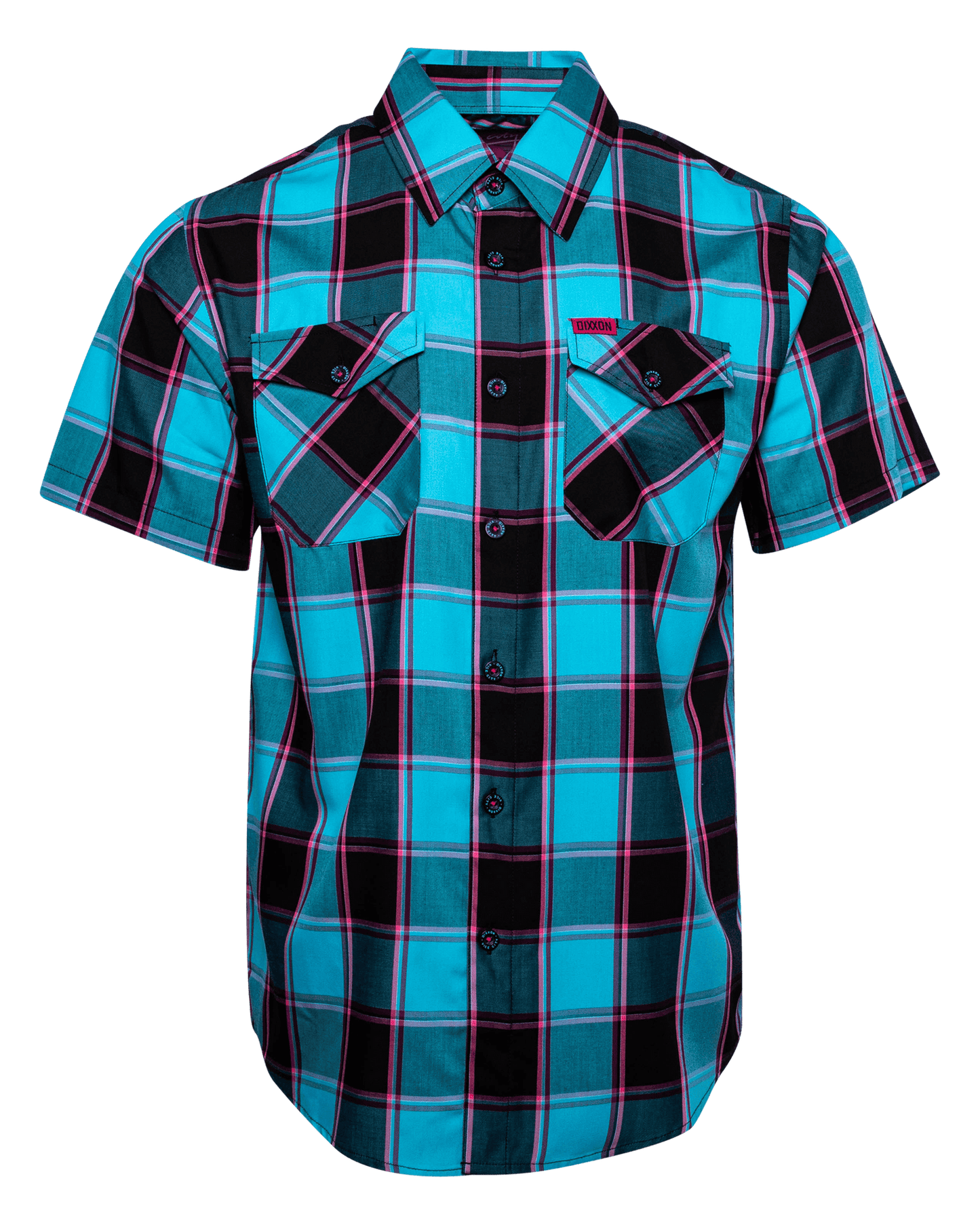VICE CITY BAMBOO SHORT SLEEVE BUTTON UP