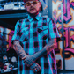 VICE CITY BAMBOO SHORT SLEEVE BUTTON UP