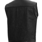 First MFG 49-51 Denim and Leather Vest