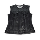 Angelite - Women's Club Style Motorcycle Leather Vest (Limited Edition)